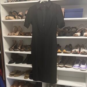 dress the population black dress nwt
